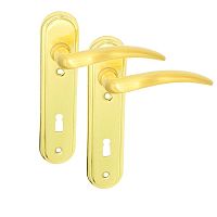 Ручки на планці Фінг к/п 72 KL OLV золото